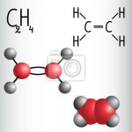 Cấu trúc phân tử khí ethylene