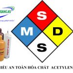 MSDS khí Acetylen Phiếu an toàn hóa chất