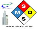 Phiếu an toàn hóa chất khí SF6