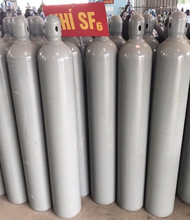 Chai áp lực chứa khí SF6 sử dụng trong nghành điện