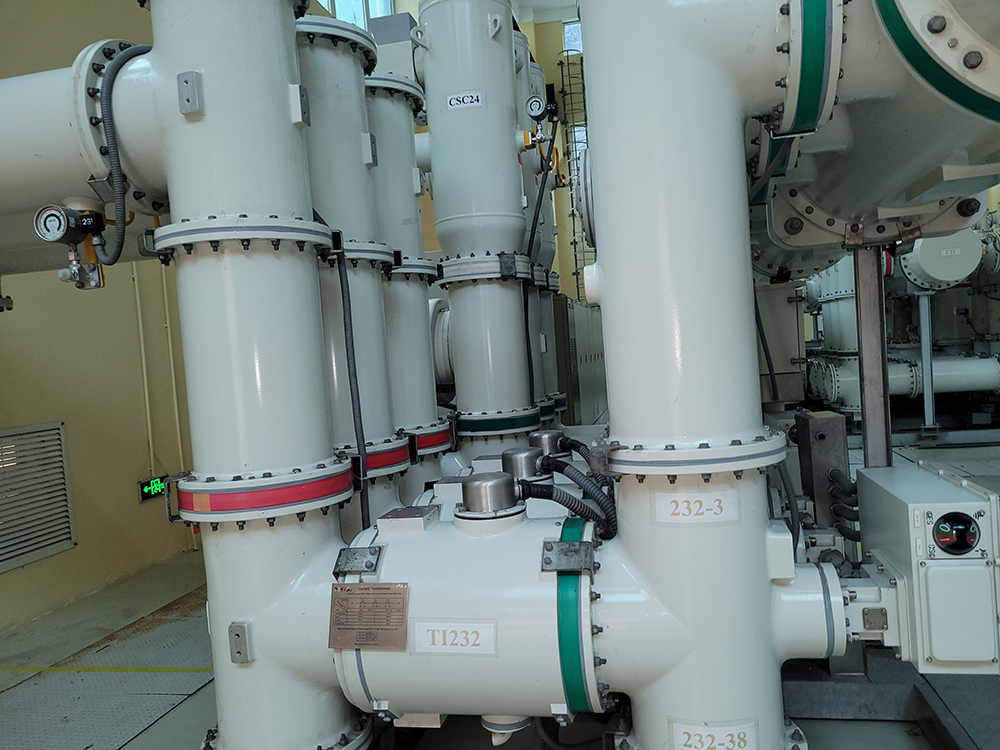 Xử lý khí SF6 cho trạm GIS 220 kV cho Thuỷ điện Bản Chát